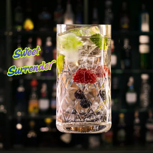 Sweet Surrender mocktail — virtual drink in online chat community