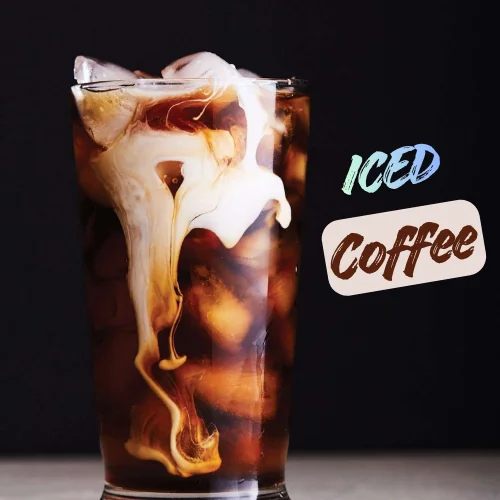Iced Coffee — Virtual Café drink in online chat room