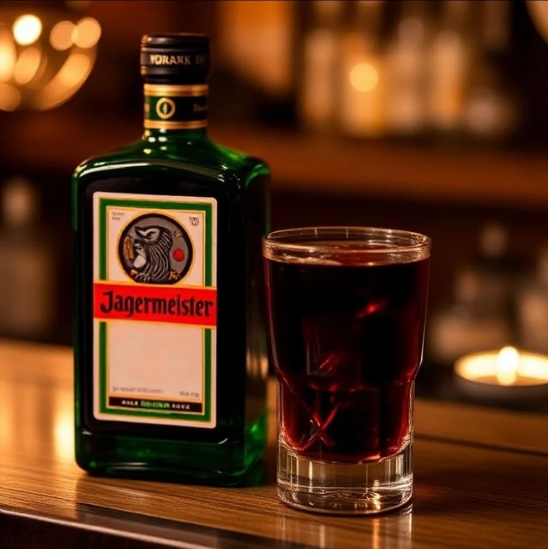 Jägermeister shot — virtual drink to send in chat room