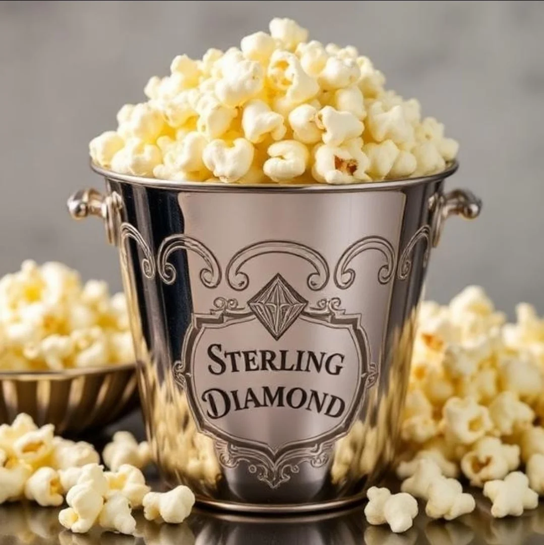 Popcorn — virtual snack to send in free online chat room